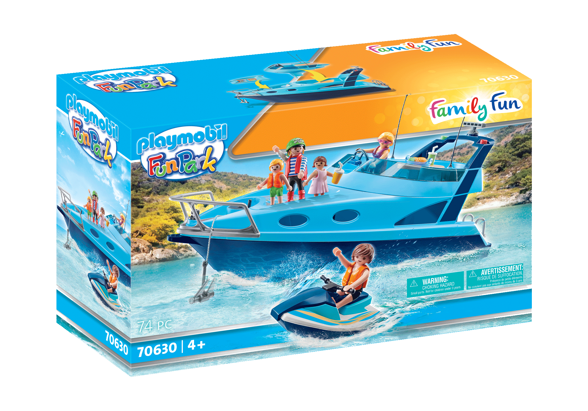 Playmobil 5205 family fun best sale luxury yacht